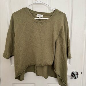 Promise the Label Olive Green Women's Top
